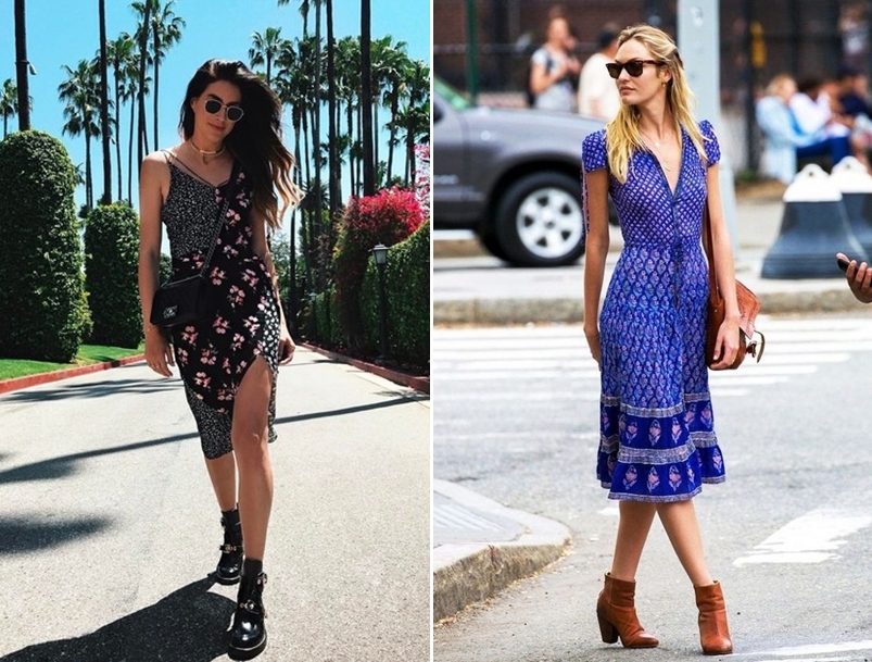 Cách chọn giày Boot đi với váy ngắn thật trendy